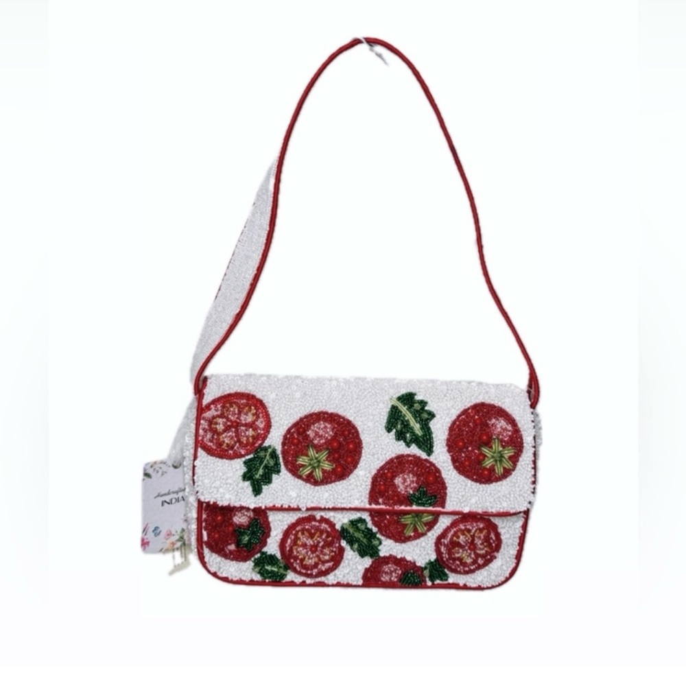 Viral Tik Tok Beaded Bag Tomato Garden